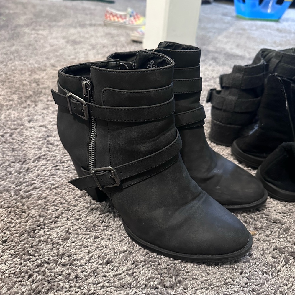 Just fab gray boots